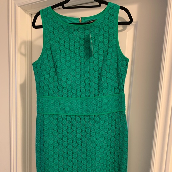 MANGO Green work dress - never worn - Picture 2 of 2